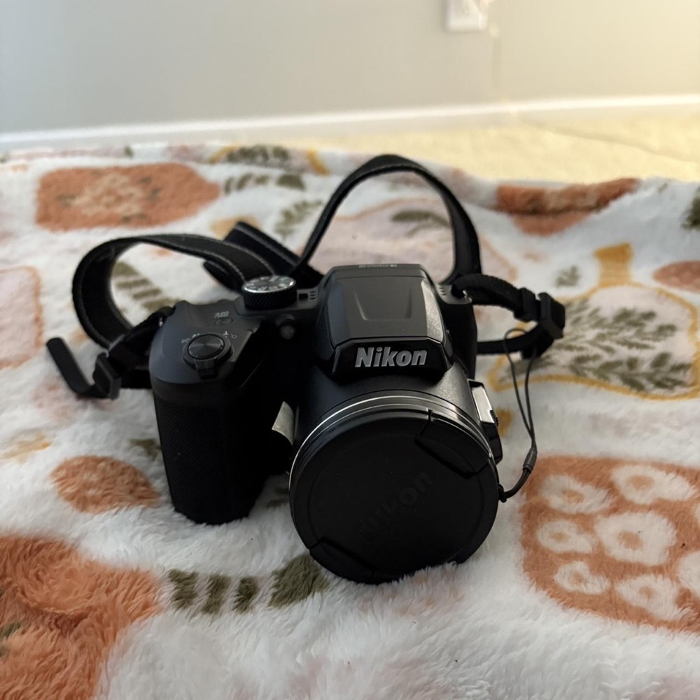 Nikon Black Digital Camera with Strap